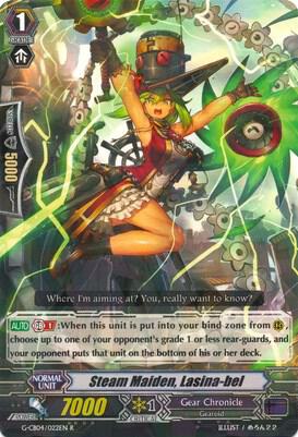 Steam Maiden, Lasina-bel, G-CB04: Gear of Fate G-CB04/022EN