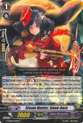 Steam Hunter, Emen-bara, G-CB04: Gear of Fate G-CB04/035EN
