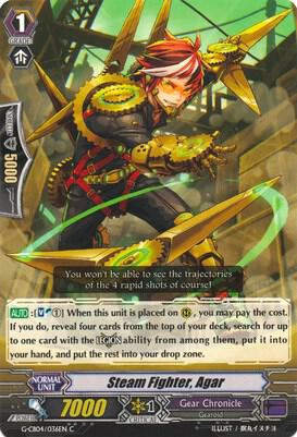 Steam Fighter, Agar, G-CB04: Gear of Fate G-CB04/036EN