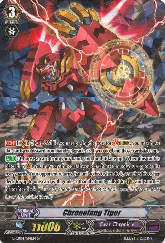 Chronofang Tiger (SP), G-CB04: Gear of Fate G-CB04/S14EN