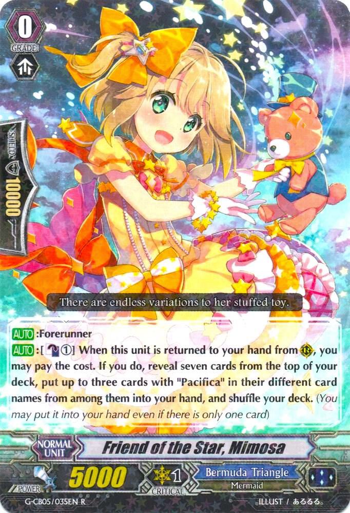 Friend of the Star, Mimosa, G-CB05: Prismatic Divas G-CB05/035EN