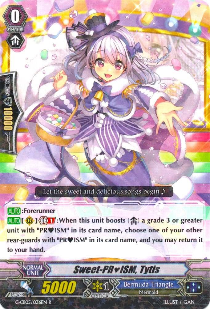 Sweet-PRISM, Tytis, G-CB05: Prismatic Divas G-CB05/036EN