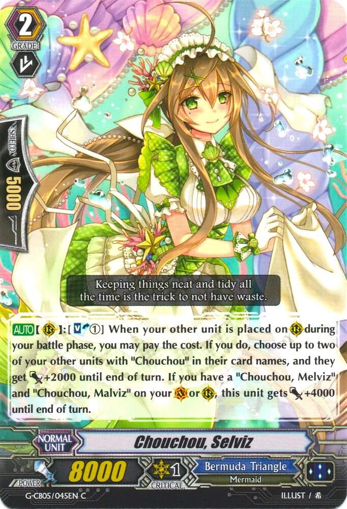 Chouchou, Selviz, G-CB05: Prismatic Divas G-CB05/045EN