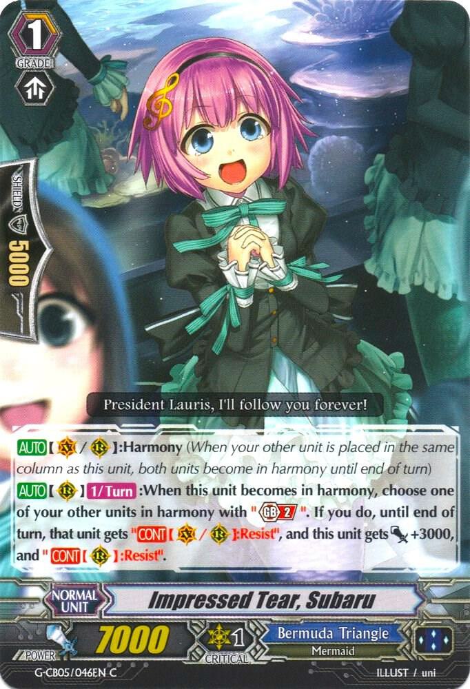 Impressed Tear, Subaru, G-CB05: Prismatic Divas G-CB05/046EN