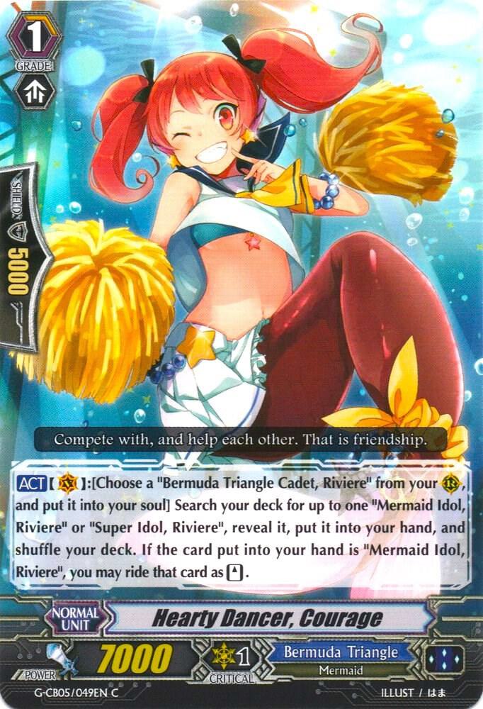 Hearty Dancer, Courage, G-CB05: Prismatic Divas G-CB05/049EN
