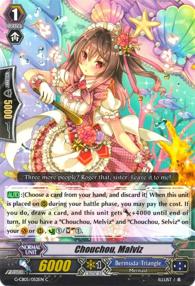 Chouchou, Malviz, G-CB05: Prismatic Divas G-CB05/052EN