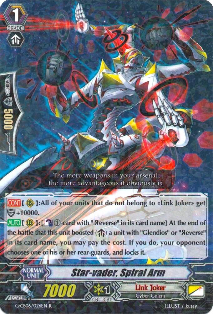 Star-vader, Spiral Arm, G-CB06: Rondeau of Chaos and Salvation G-CB06/026EN