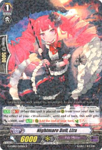 Nightmare Doll, Liza, G-CHB03: Rummy Labyrinth Under the Moonlight G-CHB03/020EN