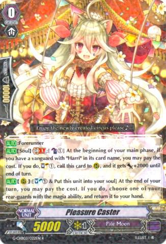 Pleasure Caster, G-CHB03: Rummy Labyrinth Under the Moonlight G-CHB03/022EN