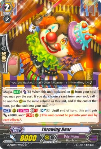 Throwing Bear, G-CHB03: Rummy Labyrinth Under the Moonlight G-CHB03/035EN