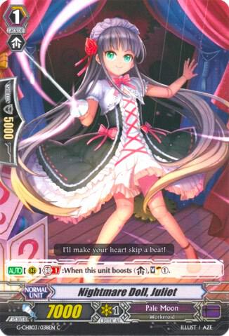 Nightmare Doll, Juliet, G-CHB03: Rummy Labyrinth Under the Moonlight G-CHB03/038EN