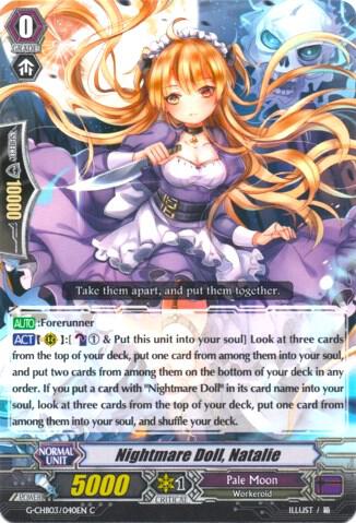 Nightmare Doll, Natalie, G-CHB03: Rummy Labyrinth Under the Moonlight G-CHB03/040EN