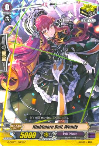 Nightmare Doll, Wendy, G-CHB03: Rummy Labyrinth Under the Moonlight G-CHB03/041EN