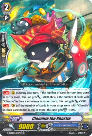 Clemmie the Ghostie, G-CHB03: Rummy Labyrinth Under the Moonlight G-CHB03/047EN