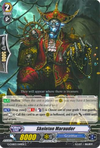 Skeleton Marauder, G-CHB03: Rummy Labyrinth Under the Moonlight G-CHB03/049EN
