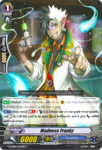 Madness Franky, G-CHB03: Rummy Labyrinth Under the Moonlight G-CHB03/053EN