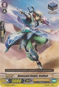 Dunesand Knight, Radhud, G-CMB01: Vanguard & Deletor G-CMB01/034EN
