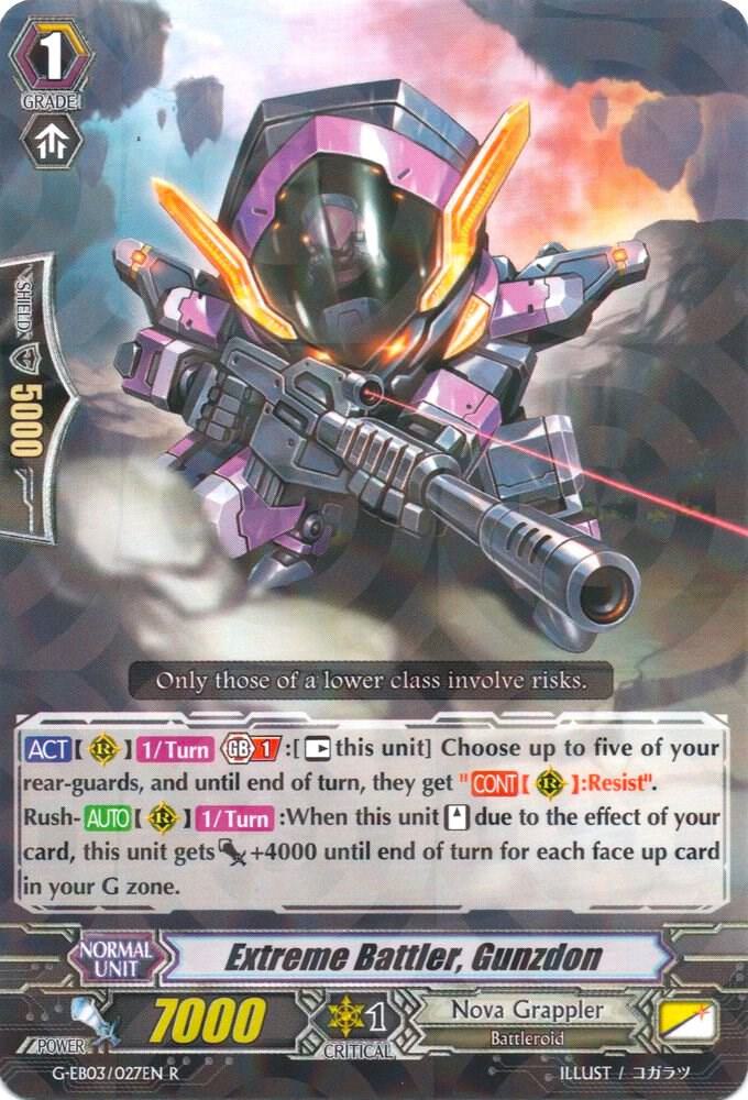 Extreme Battler, Gunzdon, G-EB03: The GALAXY STAR GATE G-EB03/027EN