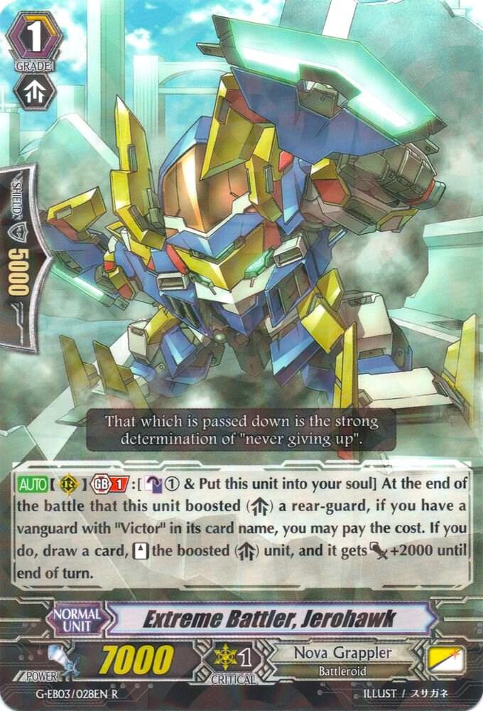 Extreme Battler, Jerohawk, G-EB03: The GALAXY STAR GATE G-EB03/028EN