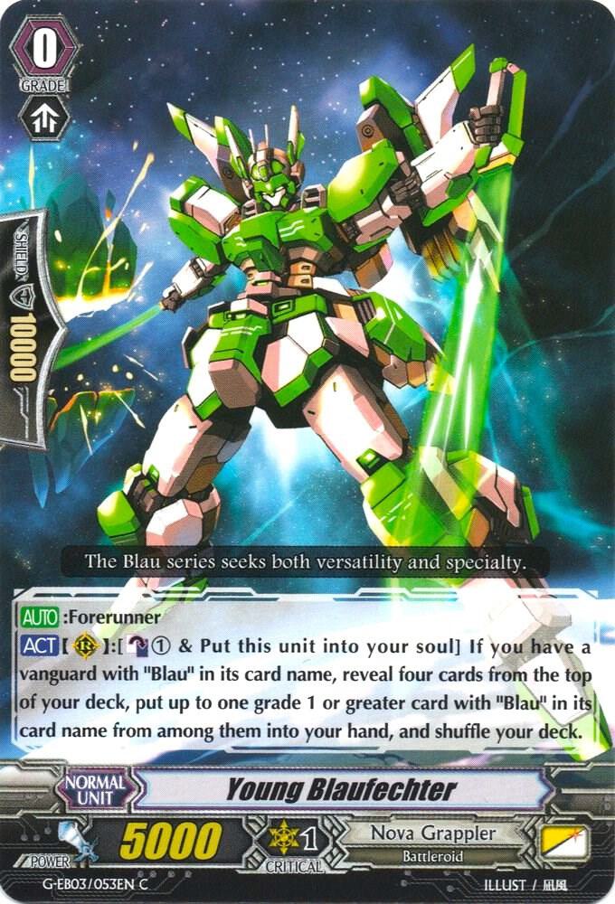 Young Blaufechter, G-EB03: The GALAXY STAR GATE G-EB03/053EN