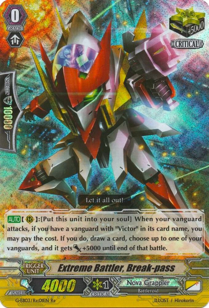 Extreme Battler, Break-pass, G-EB03: The GALAXY STAR GATE G-EB03/Re:01EN