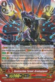 Destruction Tyrant, Gradogigant, G-FC03: Fighter's Collection 2016 G-FC03/015EN