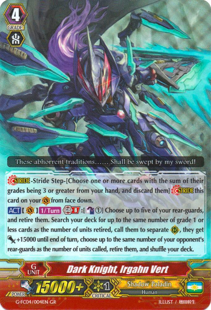Dark Knight, Irgahn Vert, G-FC04: Fighters Collection 2017 G-FC04/004EN