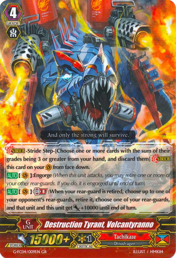 Destruction Tyrant, Volcantyranno, G-FC04: Fighters Collection 2017 G-FC04/009EN