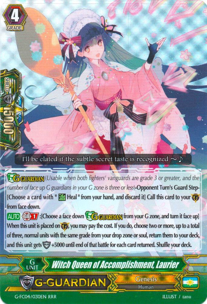 Witch Queen of Accomplishment, Laurier, G-FC04: Fighters Collection 2017 G-FC04/030EN