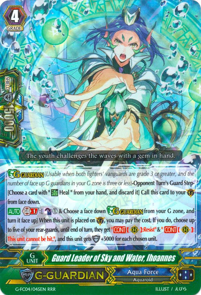 Guard Leader of Sky and Water, Ihoannes, G-FC04: Fighters Collection 2017 G-FC04/045EN