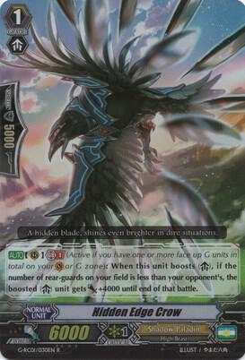 Hidden Edge Crow, G-RC01: Revival Collection G-RC01/030EN