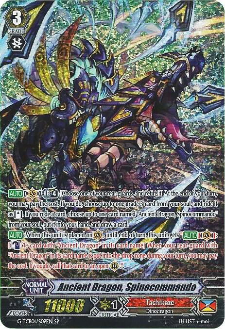 Ancient Dragon, Spinocommando (SP), G-TCB01: The RECKLESS RAMPAGE G-TCB01/S09EN