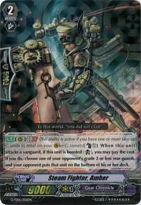 Steam Fighter, Amber (Foil), G-TD01: Awakening Of The Interdimensional Dragon G-TD01/006EN
