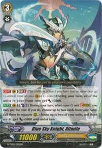 Blue Sky Knight, Altmile (Foil), G-TD02: Divine Swordsman of the Shiny Star G-TD02/002EN