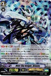 Blue Sky Knight, Altmile (Signed Foil), G-TD02: Divine Swordsman of the Shiny Star G-TD02/002EN