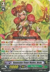 Ranunculus Flower Maiden, Ahsha, G-TD03: Flower Maiden of Purity G-TD03/002EN
