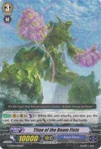 Titan of the Beam Fists, G-TD04: Blue Cavalry of the Divine Marine Spirits G-TD04/003EN