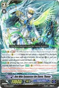 One Who Surpasses the Storm, Thavas RRR, G-TD04: Blue Cavalry of the Divine Marine Spirits G-TD04/002EN
