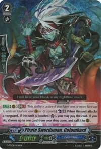 Pirate Swordsman, Colombard (RRR Foil), G-TD08: Vampire Princess of the Nether Hour G-TD08/006EN