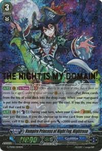 Vampire Princess of Night Fog, Nightrose (Hot Stamped), G-TD08: Vampire Princess of the Nether Hour G-TD08/004EN