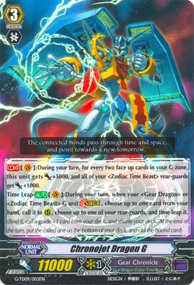 Chronojet Dragon G, G-TD09: True Zodiac Time Beasts G-TD09/002EN