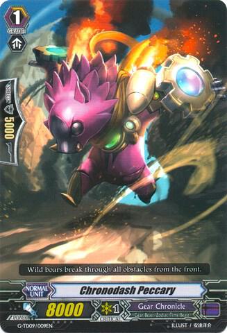 Chronodash Peccary, G-TD09: True Zodiac Time Beasts G-TD09/009EN