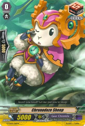 Chronodoze Sheep, G-TD09: True Zodiac Time Beasts G-TD09/016EN