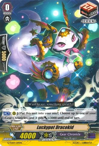 Luckypot Dracokid, G-TD09: True Zodiac Time Beasts G-TD09/019EN