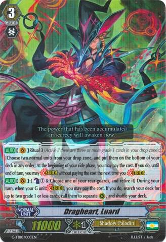 Dragheart, Luard (RRR Foil), G-TD10: Ritual of Dragon Sorcery G-TD10/003EN