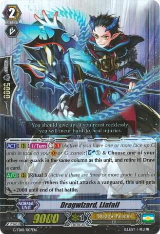 Dragwizard, Liafail (RRR Foil), G-TD10: Ritual of Dragon Sorcery G-TD10/007EN