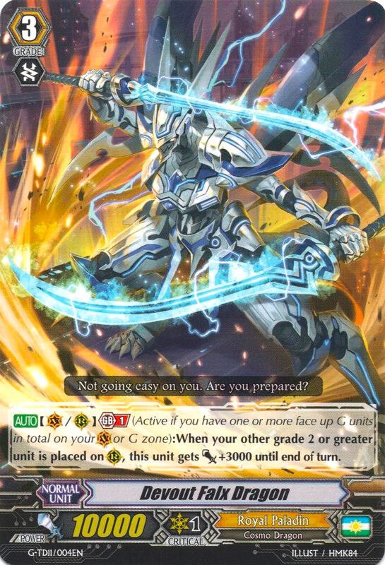 Devout Falx Dragon, G-TD11: Divine Knight of Heavenly Decree G-TD11/004EN
