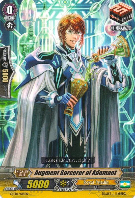 Augment Sorcerer of Adamant, G-TD11: Divine Knight of Heavenly Decree G-TD11/015EN
