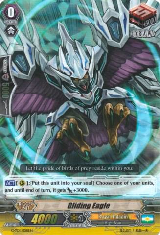Gliding Eagle (RRR Foil), G-TD11: Divine Knight of Heavenly Decree G-TD11/018EN