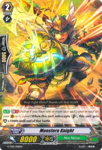 Monstera Knight, G-TD12: Flower Princess of Abundant Blooming G-TD12/008EN